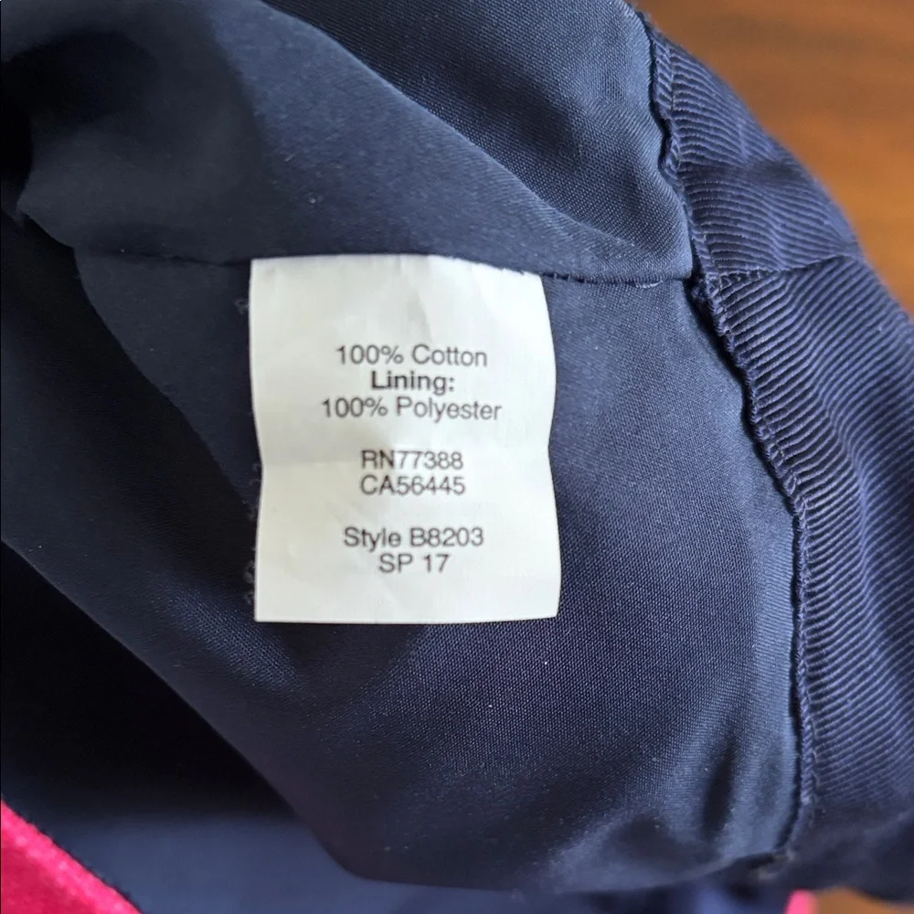 J. Crew Pink and Navy Skirt - Picture 3 of 4